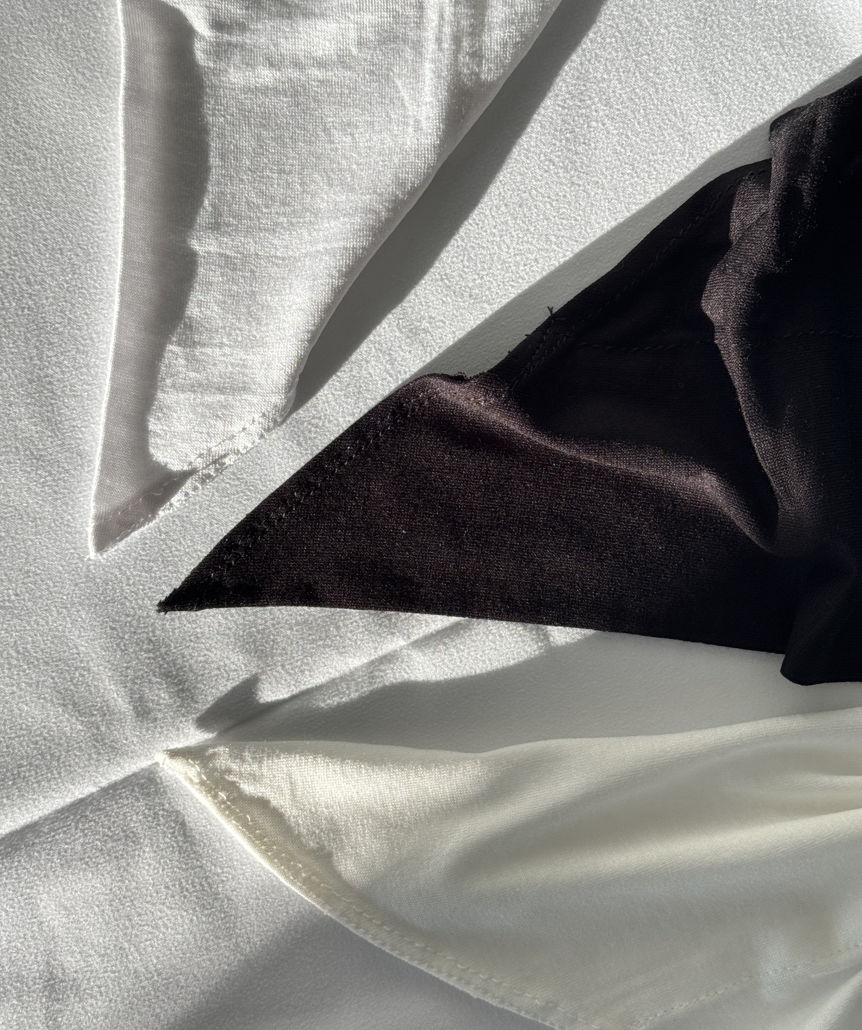 Triangle Hijab Folded edge