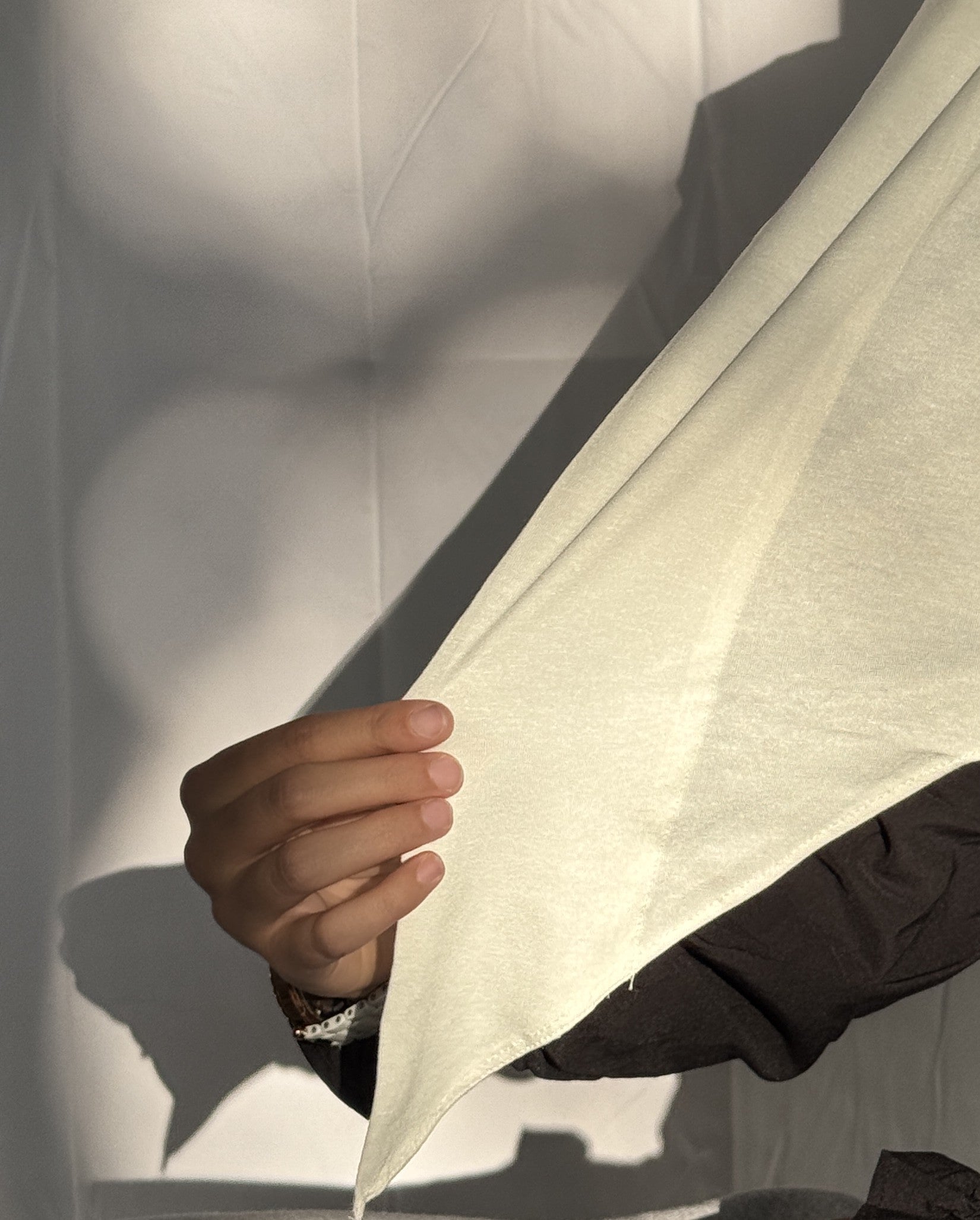 Triangle Hijab Folded edge