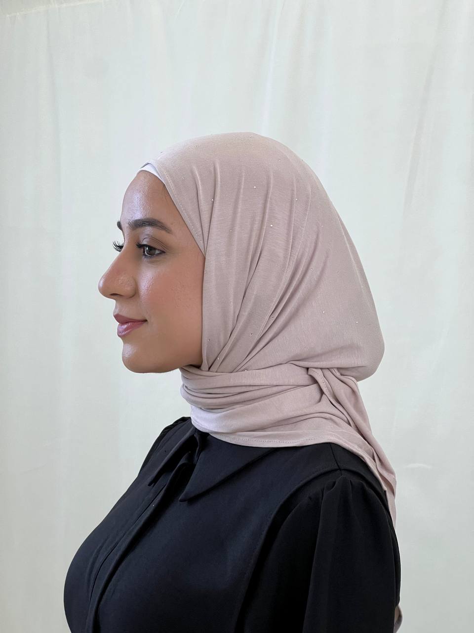 Triangle Hijab With Beads