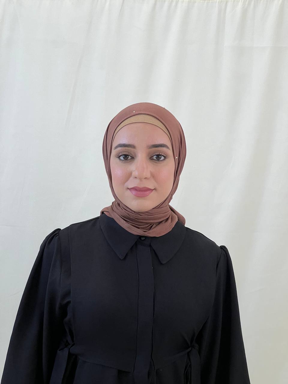 Triangle Hijab With Beads
