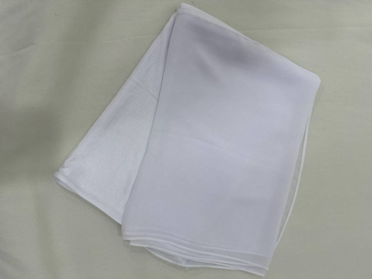 Half Chiffon/ Half Cotton