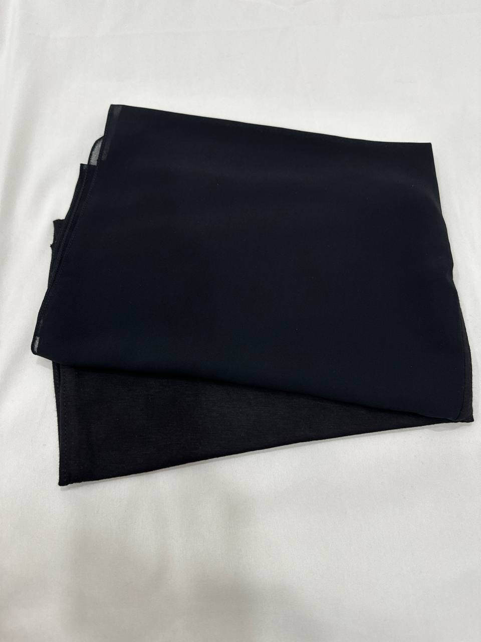 Half Chiffon/ Half Cotton