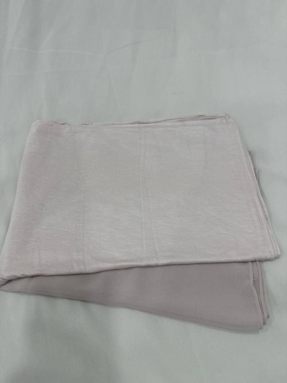Half Chiffon/ Half Cotton