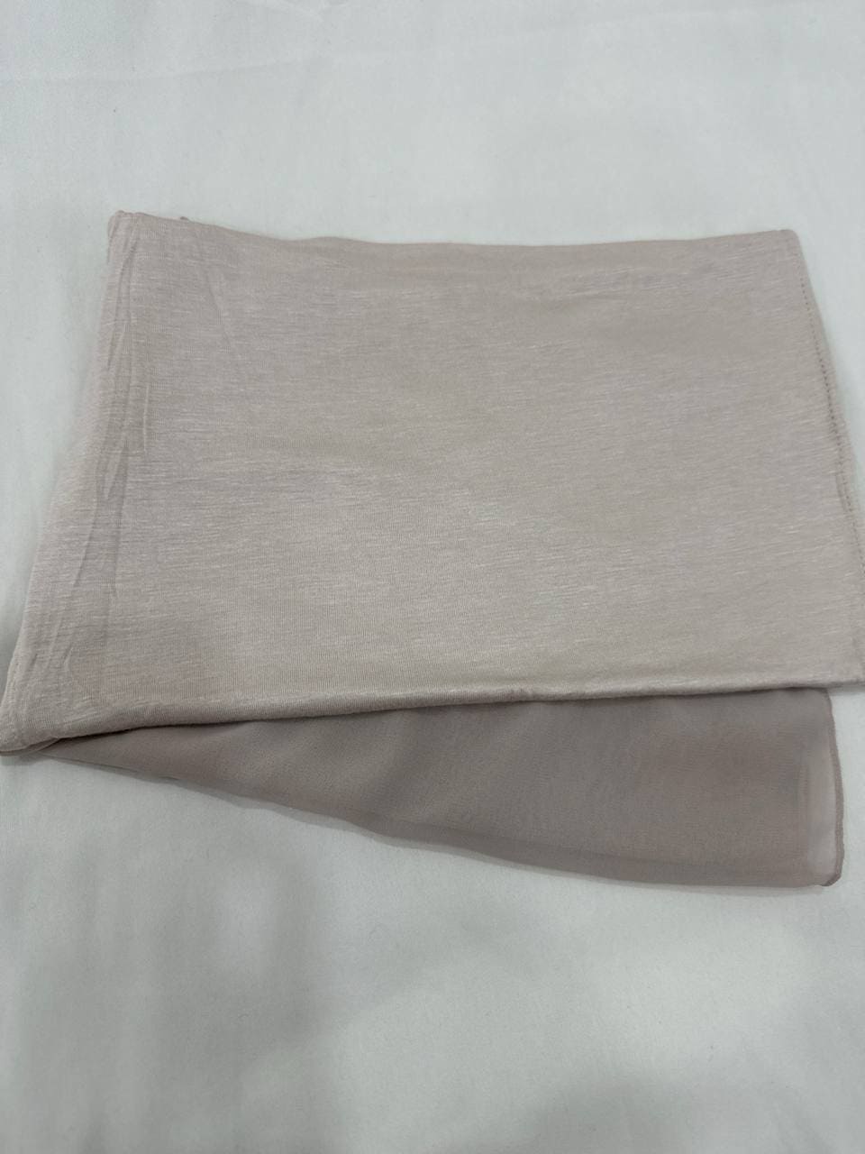 Half Chiffon/ Half Cotton