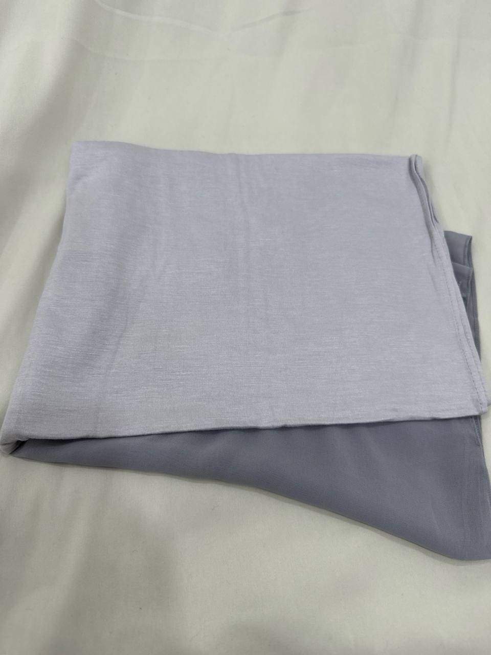 Half Chiffon/ Half Cotton