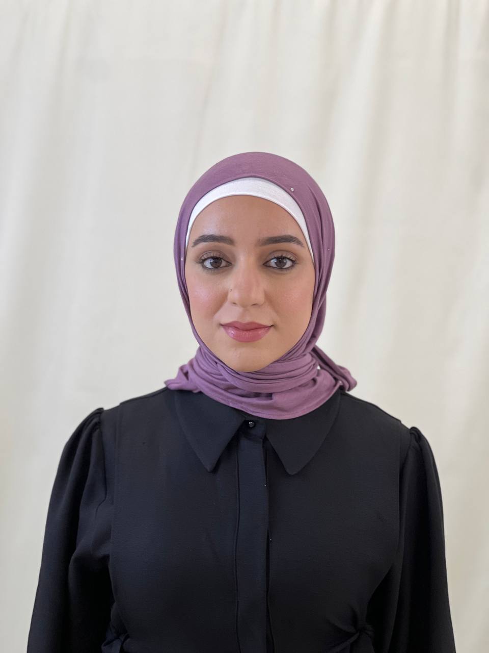 Triangle Hijab With Beads
