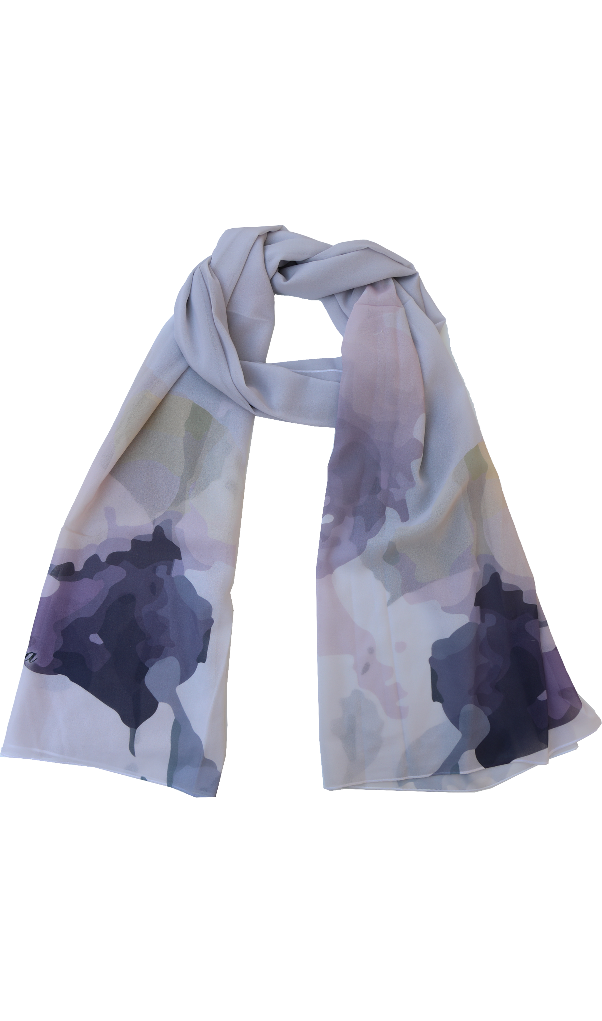 Print Chiffon Hijab