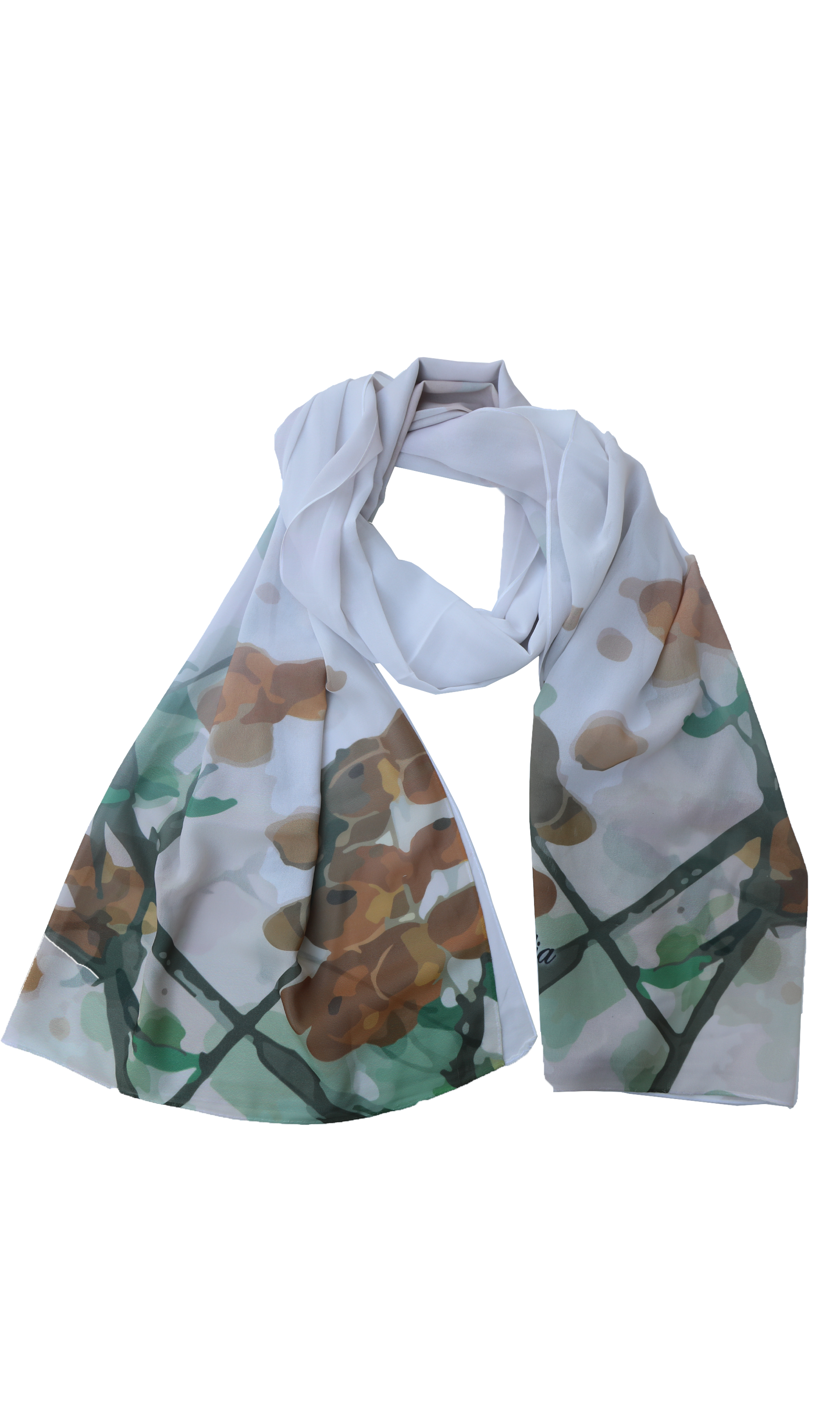 Print Chiffon Hijab