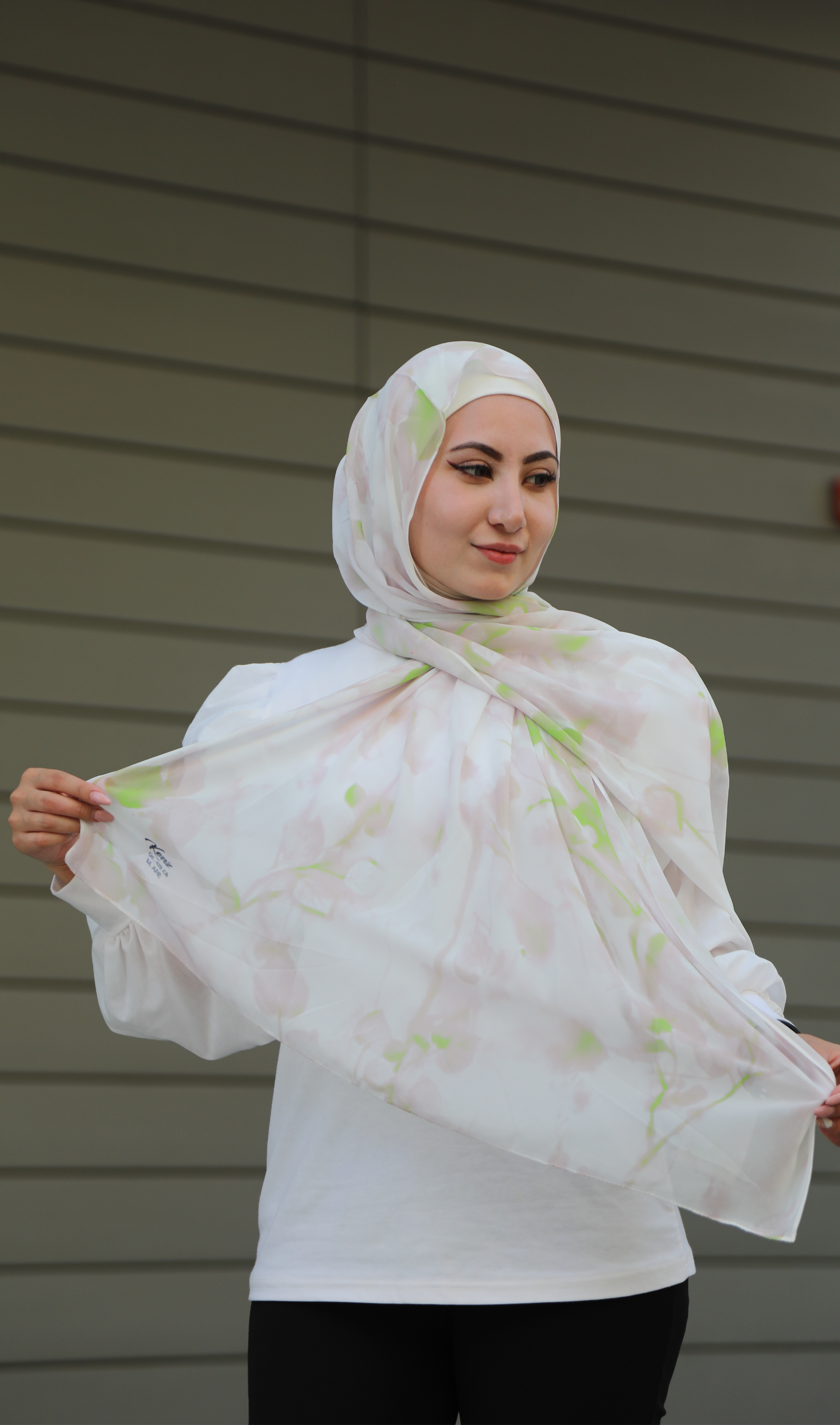 Print Chiffon Hijab
