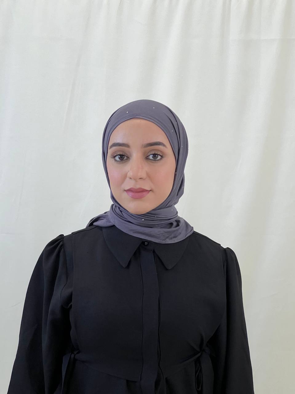 Triangle Hijab With Beads