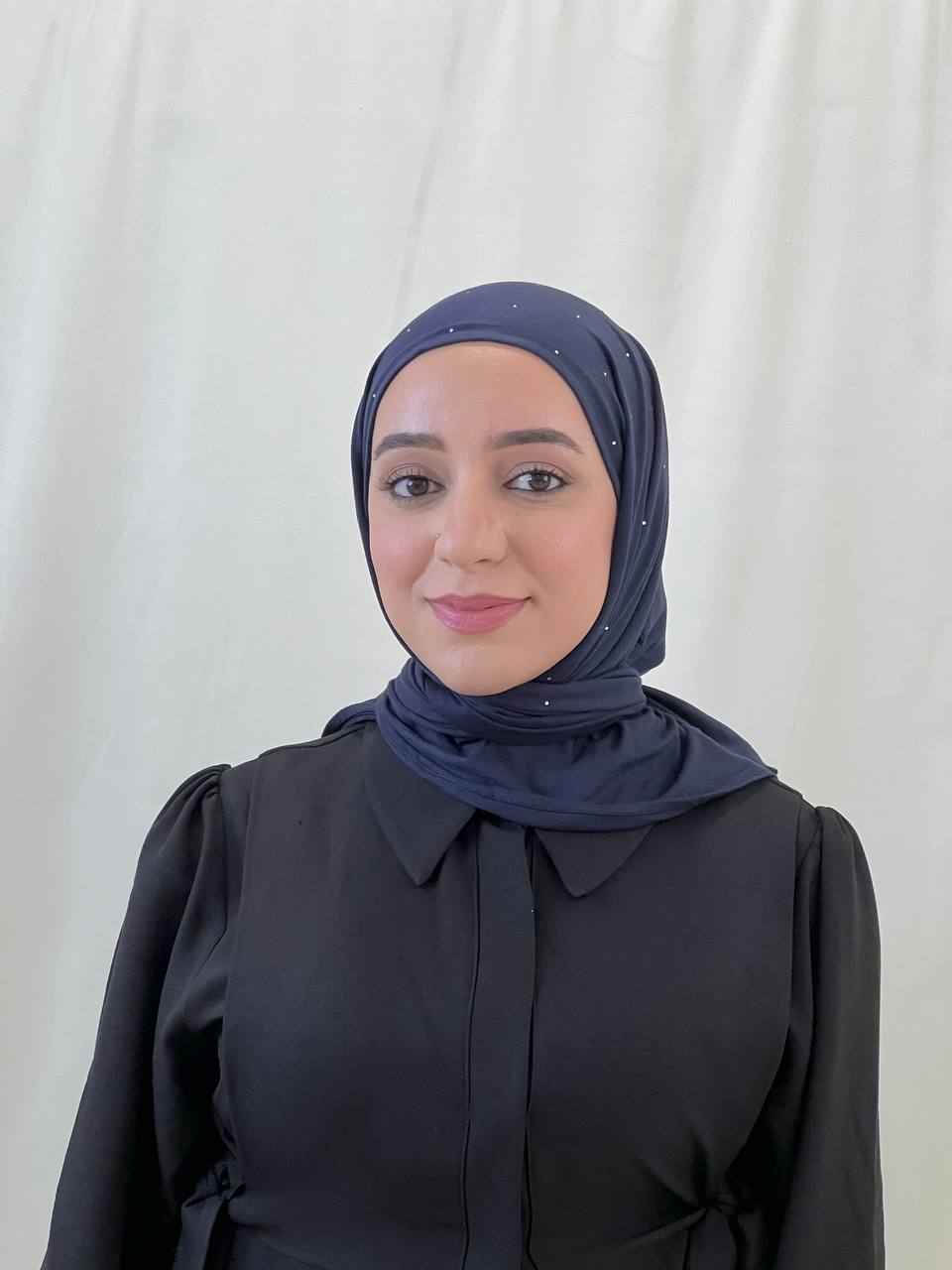 Triangle Hijab With Beads