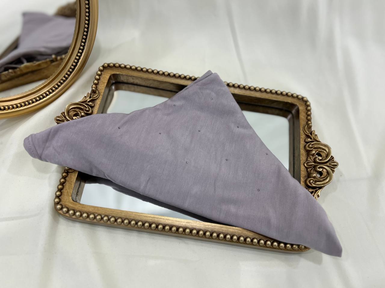 Triangle Hijab With Beads