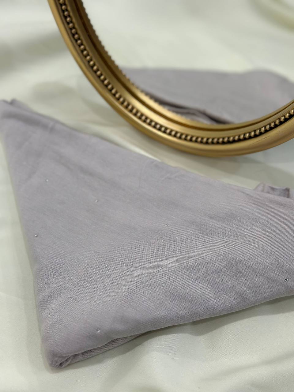 Triangle Hijab With Beads